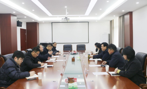 BEAT365英国官网与寿县新桥国际产业园管委会召开专题座谈会